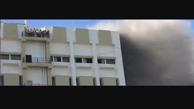 Mumbai: Massive fire breaks out at MTNL building in Bandra