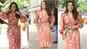 Sonakshi looks stunning as she exudes elegance in blush red ensemble