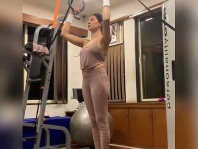 Sushmita Sen's workout video will make you want to hit the gym