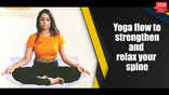 Desk yoga for your back