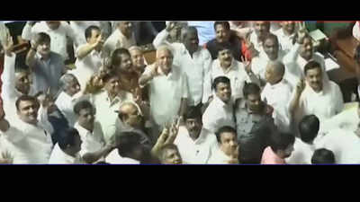 Kumaraswamy govt loses trust vote in Karnataka assembly