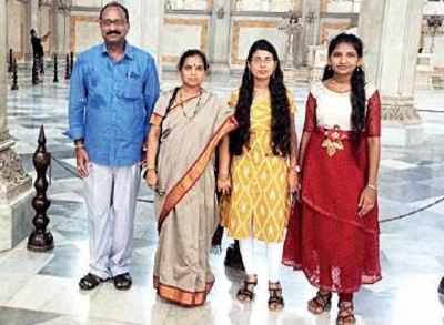 Govt school teacher takes 2 students on air trip for passing class X with flying colours