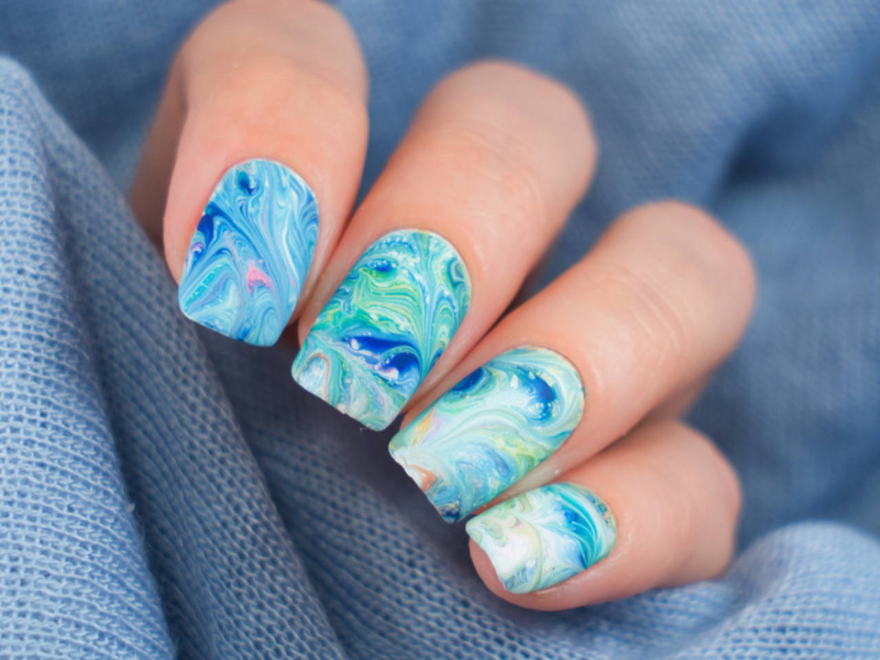 These water nail designs are perfect for the summer - Times of India