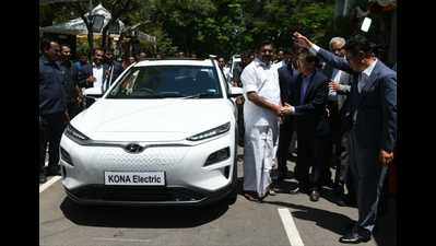 Tamil Nadu CM flags off Hyundai’s KONA Electric SUV