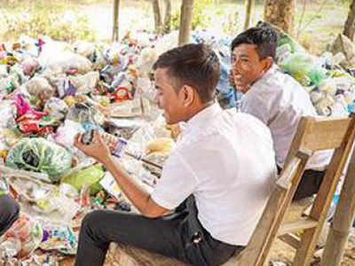 Bring plastic, study in this Assam school for free