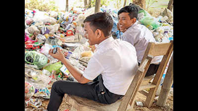 This private school in Guwahati takes plastic waste for fees
