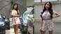 Nora Fatehi enjoying monsoon in floral co-ord