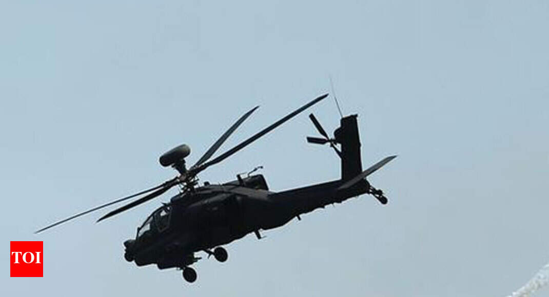 IAF gets 1st batch of 4 Apache choppers from US