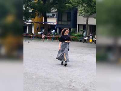 Sanya Malhotra gets nostalgic as she visits her house in Tokyo after 23 years!