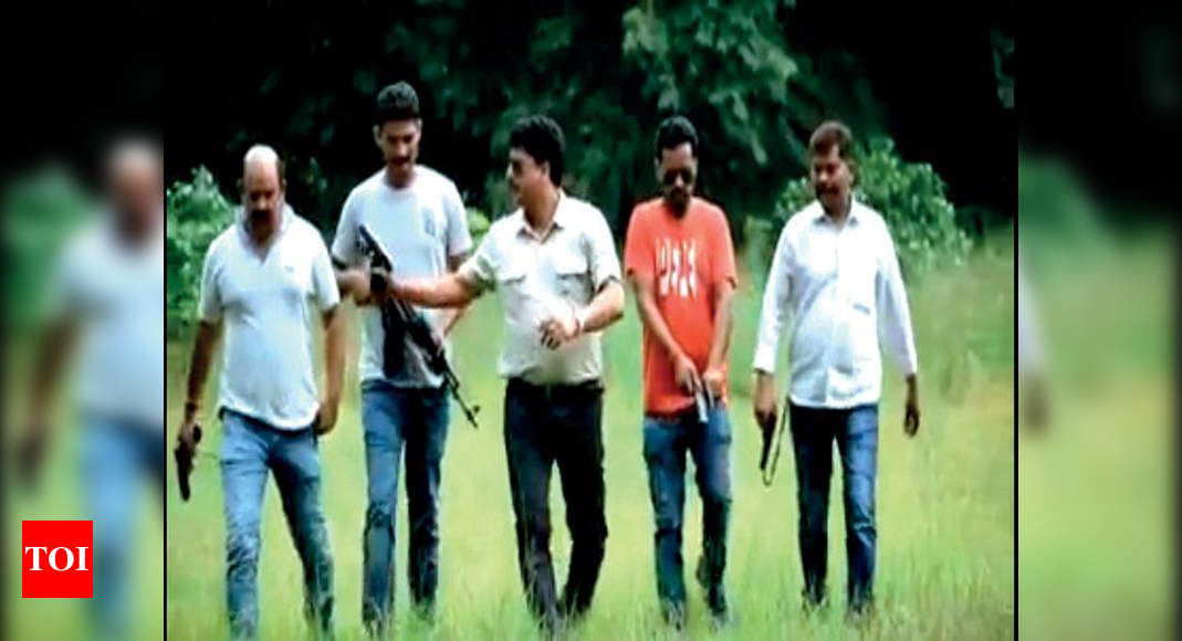 'Filmy' video of gun-toting encounter cops backfires in Basti, 5 sent ...