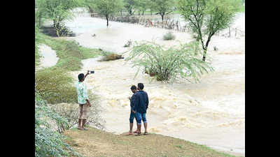 Chaksu dam breach leaves 100 homeless