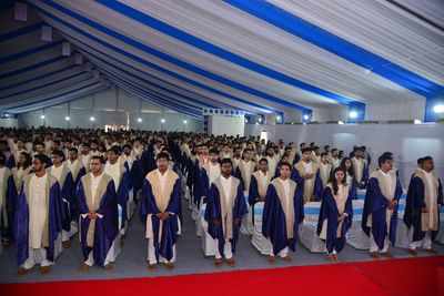 Students of IIT-Gandhinagar graduate in style
