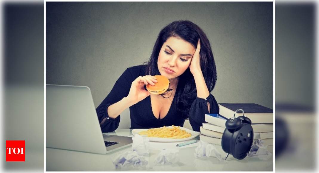 Five Ways To Cope With Stress Eating Times Of India