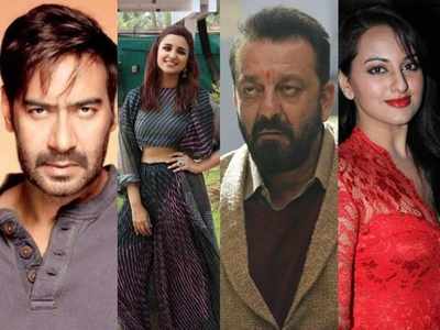 'Bhuj: The Pride Of India': Ajay Devgn and Sonakshi Sinha shoot for an extravagant song