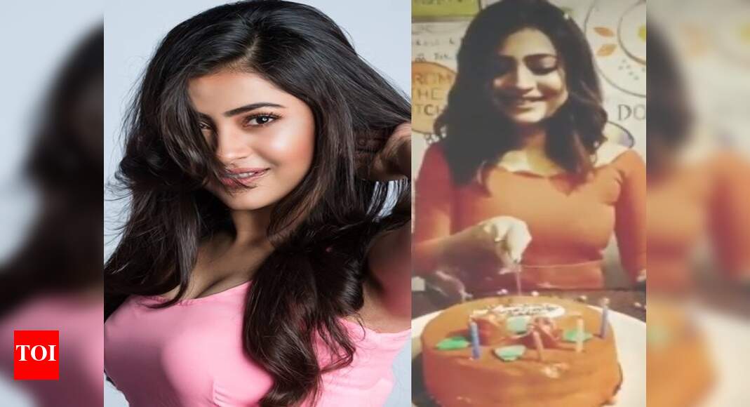 Bengali TV actress Jasmine Roy celebrates her birthday with friends