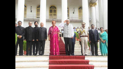 West Bengal's new governor Jagdeep Dhankar sworn in
