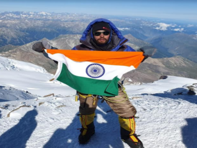 Indian mountaineer Amgoth Tukaram scales highest peak in Europe 'Mount Elbrus'