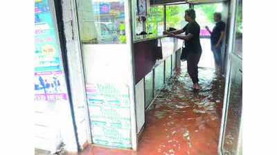 Panaji: Business takes a blow every time 18th June Road floods