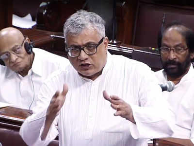 Are we delivering pizzas, Derek O' Brien asks over hurried passing of bills