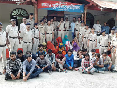 FAKE ALERT: Photo of sex racket gang shared as 'Hindu terrorists' caught in Allahabad