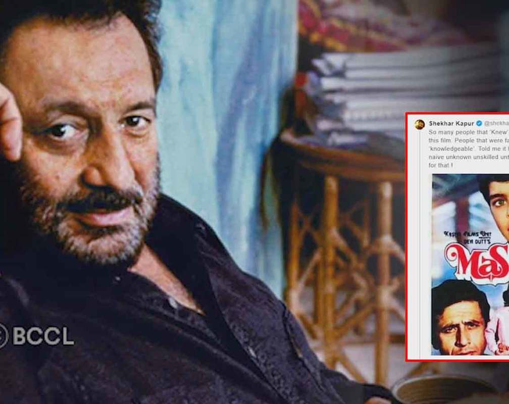 
Shekhar Kapur sparks debate on Twitter after sharing nostalgic post on his film 'Masoom'
