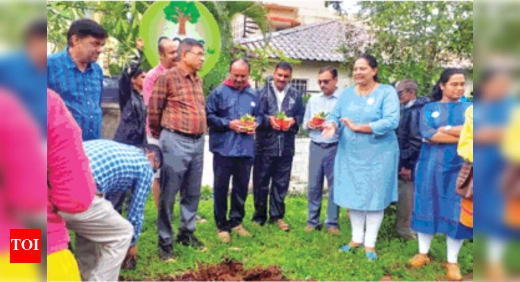 Tree plantation drive at Tapovan | Events Movie News - Times of India