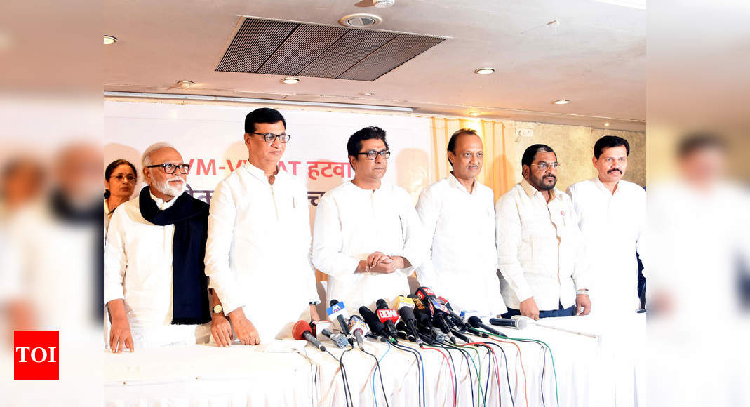 Maharashtra Polls: Opposition Raises Pitch On EVMs, Bats For Ballot ...