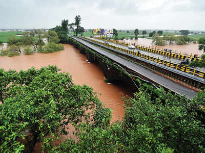 Kolhapur: At 43ft, Panchganga crosses danger mark | Kolhapur News ...