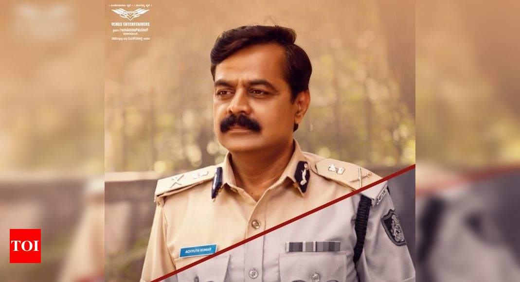 Achyuth Kumar to play cop in Salaga | Kannada Movie News - Times of India