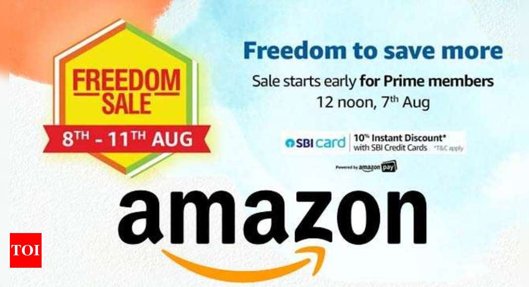 Amazon Freedom Sale Avail exciting discounts on Laptops, Mobiles