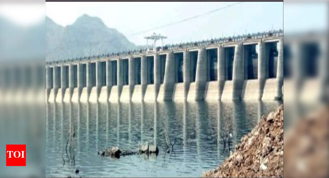 Gujarat Water in dams go up from 19 to 32 Ahmedabad News Times