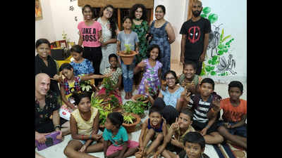 Friendship day celebrated with plants in Bhubaneswar