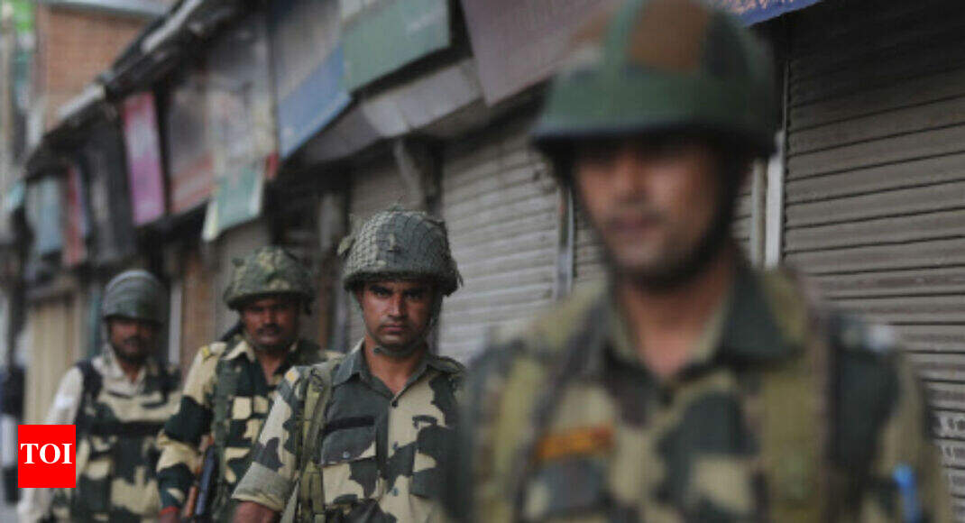 Build-up continues, more troops sent to J&K
