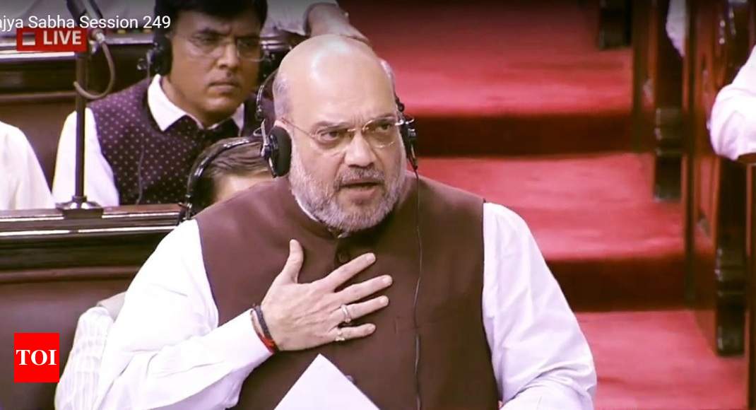 Amit Shah Explains How Government Has Power To Revoke Article 370 ...