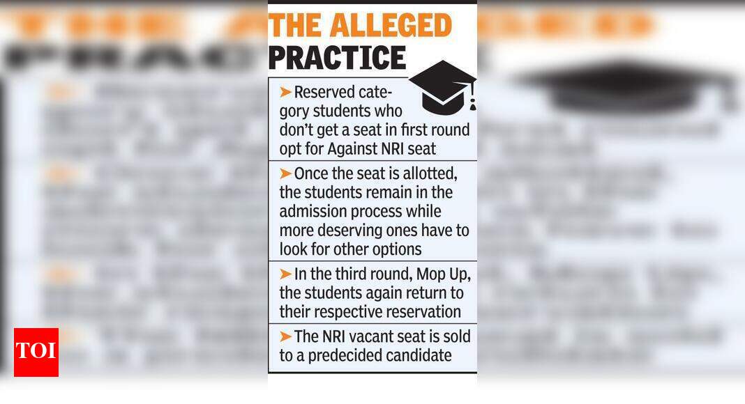 Poor in 1st round ‘turn’ NRI in next stage for MBBS seat | Nagpur News ...