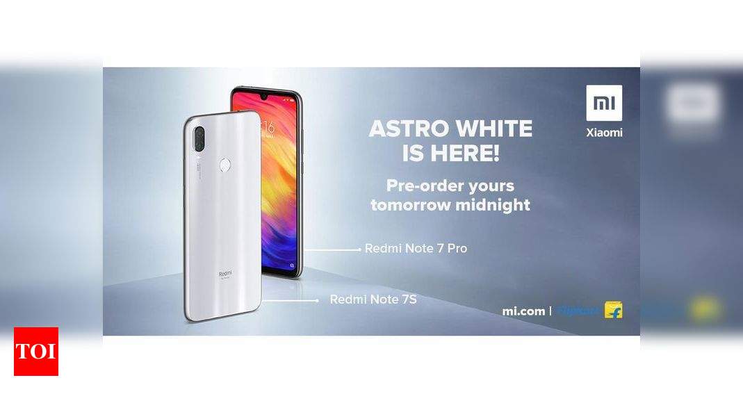 Xiaomi Introduces Astro White Colour Variant Of Redmi Note 7 Pro And Redmi Note 7s Pre Order 3807