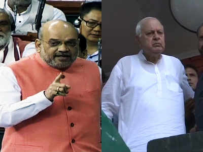 Amit Shah counters Farooq Abdullah's 'house arrest' claim, says ex-J&K CM not detained
