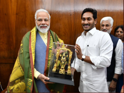 Andhra CM Jagan Reddy Meets PM Modi In Delhi | India News - Times Of India