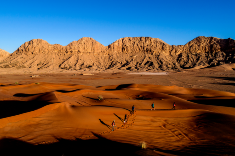 Adventure Camping at the foothills of Hajar Mountains