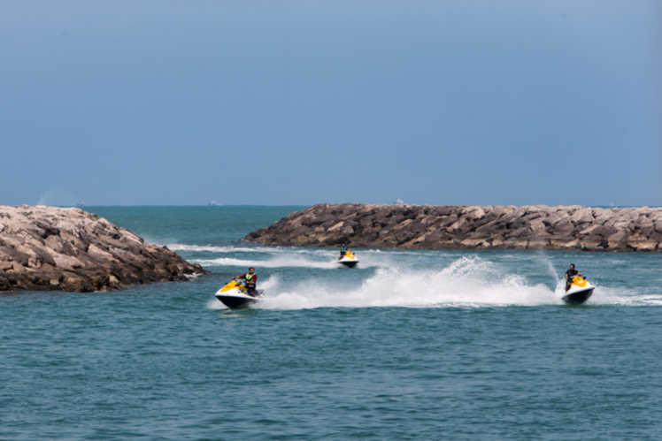 Water sports at Al Khan beach