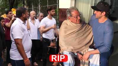 Sad news! Hrithik Roshan's grandfather J Om Prakash passes away