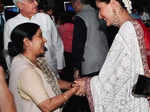 ​Sushma Swaraj’s golden moments with Big B, Sridevi, Dilip Kumar & others