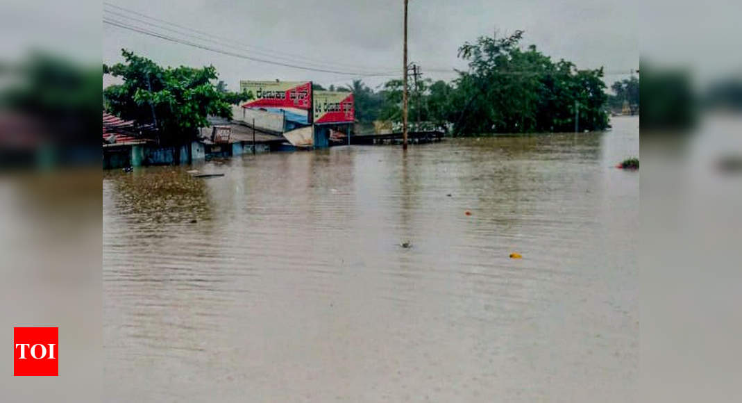 Seven dead as floods hit 11 Karnataka districts; road & rail link cut ...