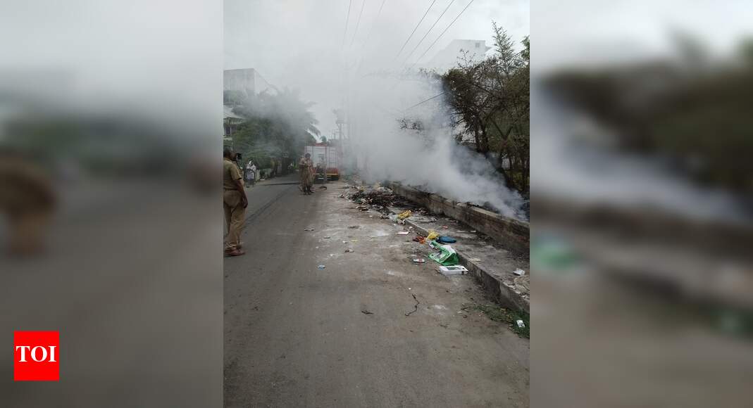 Fire accident Times of India