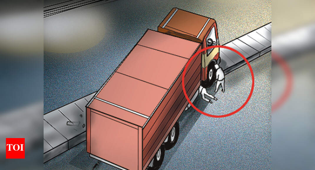 Speeding truck kills woman | Ahmedabad News - Times of India