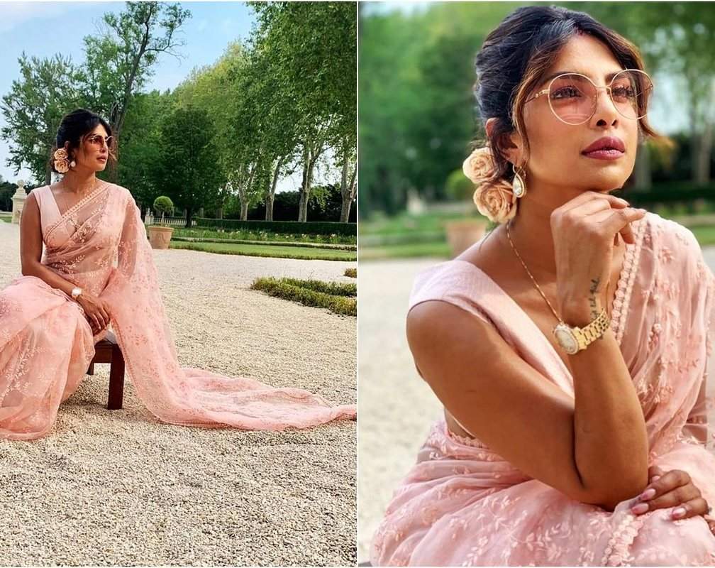 
Priyanka Chopra makes fans happy as she shares never before seen sari pictures from 'Jophie' wedding
