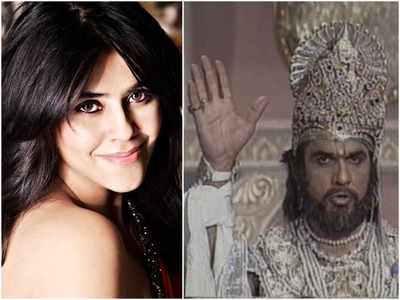 Ekta Kapoor made a mockery of Mahabharat her Draupadi had a tattoo  Pandavas had six pack abs Mukesh Khanna  Times of India