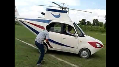 23-year-old man turns his car into helicopter in Bihar