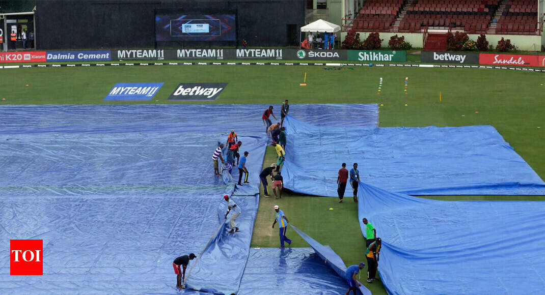 India-West Indies 1st ODI called off due to rain