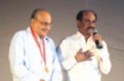 Rajini and Dharam at this event! | Hindi Movie News - Times of India